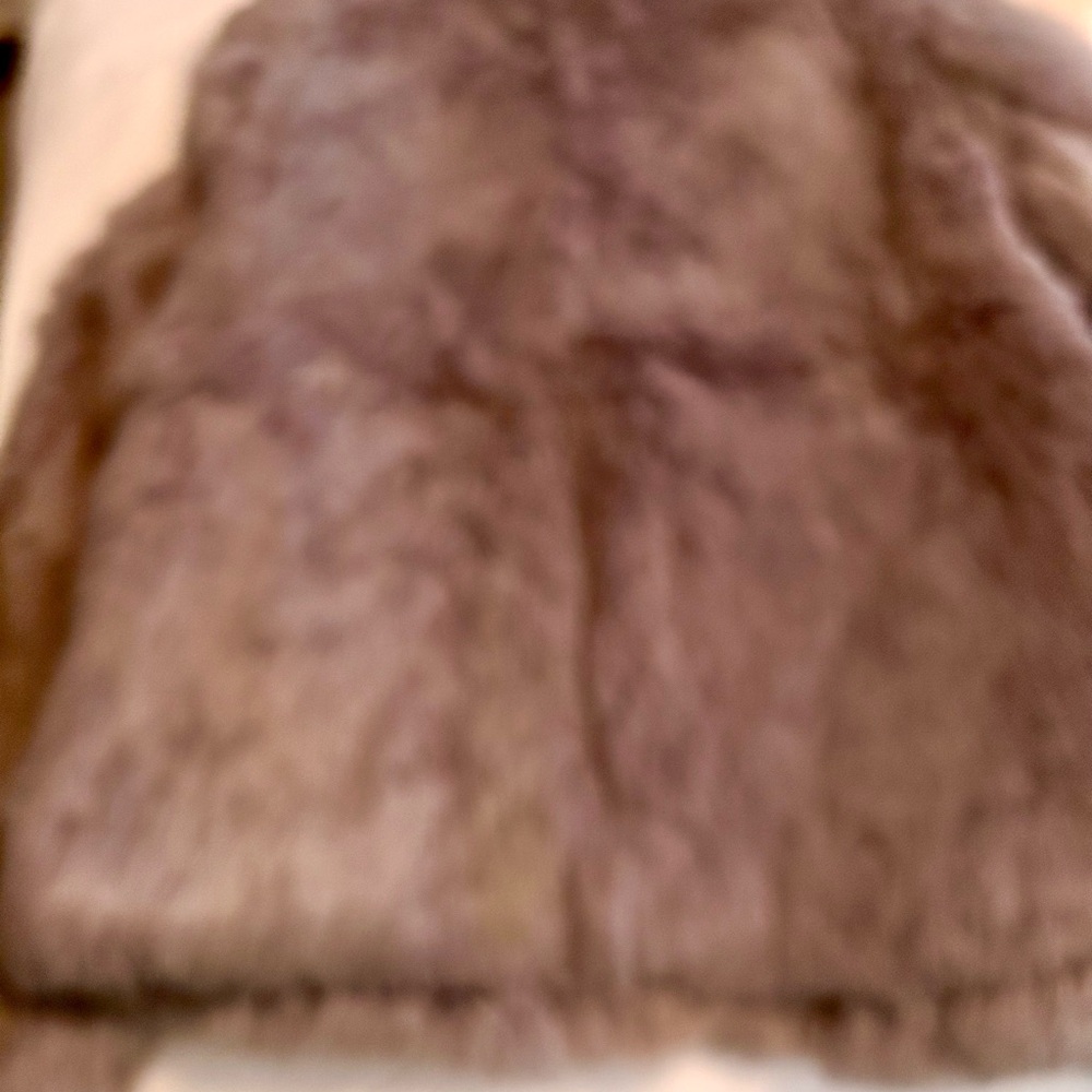 Genuine Rabbit Fur Coat - Picture 5 of 5